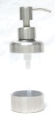 Perspex & stainless steel liquid dispenser in white box
