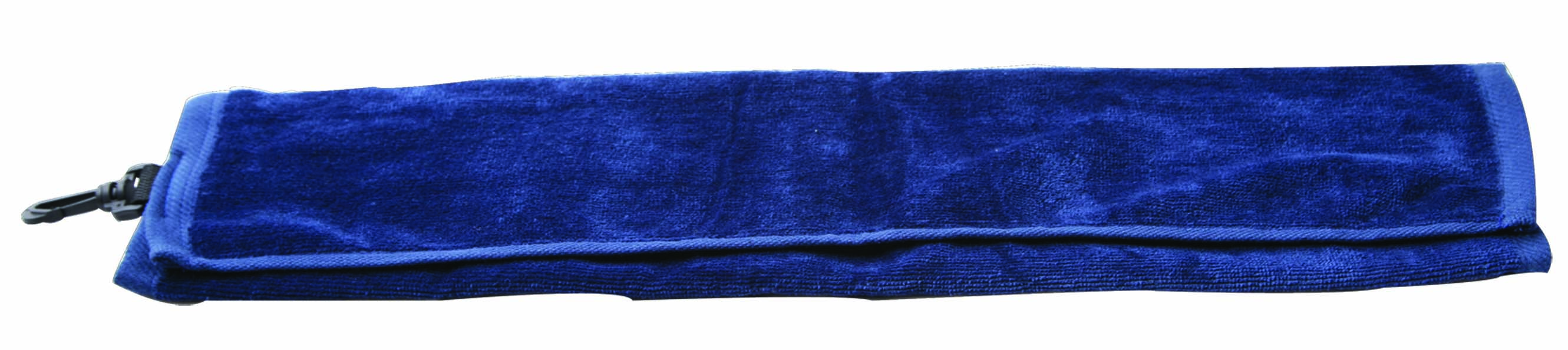 Golf towel with hook-dark blue colour