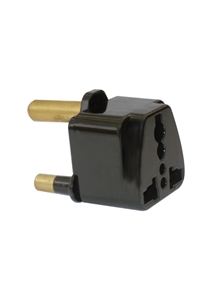 Black Travel Adaptor For International Visitors To Sa