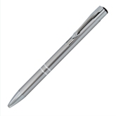 Silver Two-Tone Metal Ballpoint