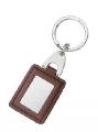 Metal & Leather Keyring