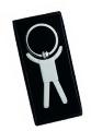 Figure Shape Keyring