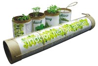 Indoor Herbal Garden (Herb or Flower)  - Size: 70(d)*110mm - Min