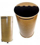 Wood Fibre Recycle Bin (Custom / 900mm Height) - Min Order: 3 un