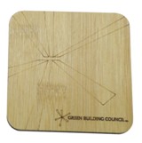 Bamboo Coasters (90*90) - Min Order: 250 units