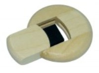 4 GIG Wooden, Shape: Button - Min Order: 100 units