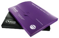 Recycled Polypropylene A5 Document Wallet - Printed 1 Colour - M