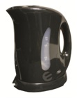 Ellies Black 1L Cordless Elec Kettle Ellies Black 1L Cordless Elec Kettle