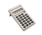 ESC - SLV 8 DIGIT FLIP TOP CALCULATOR