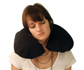 LUXURY POLAR FLEECE TRAVEL PILLOW