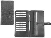 Leather Travel Wallet with Tab