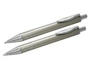 Europa Ballpen/pencil set boxed - nickel or gunm or