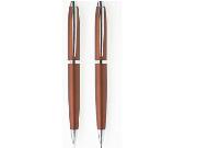 Graduate Ballpen/pencil set boxed -   silver or copper