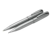 Wallstreet  Bettoni bpen/pencil set st/steel chrome trim - box