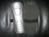 Ringstar Slip On Shinguards  - Silver / Black - Jnr