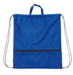 Drawstring Bag With Zipper