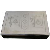 Games - Card Double Black/Metal