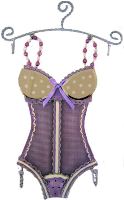 Sisters -Mesh Corset - Lilac Sisters -Mesh Corset - Lilac