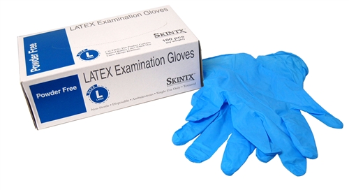Box 100 Latex powder free examination gloves - in SA Stock! Min