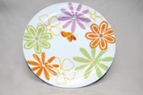 Melamine Flower Side Plate Min Order: 24