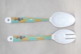 Melamine Taz Salad Server 2p Min Order: 20