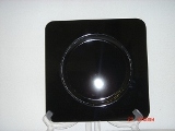 Underplate Square Black Min Order: 24