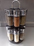 Spice Rack 16 Jar Chrome Min Order: 2