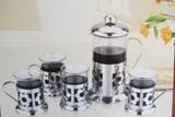 Plungers Coffee 5Pc set 800ml & 4cup Min Order: 10