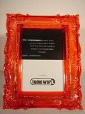 Photoframe Baroque Red sml 13x18cm  Min Order: 6