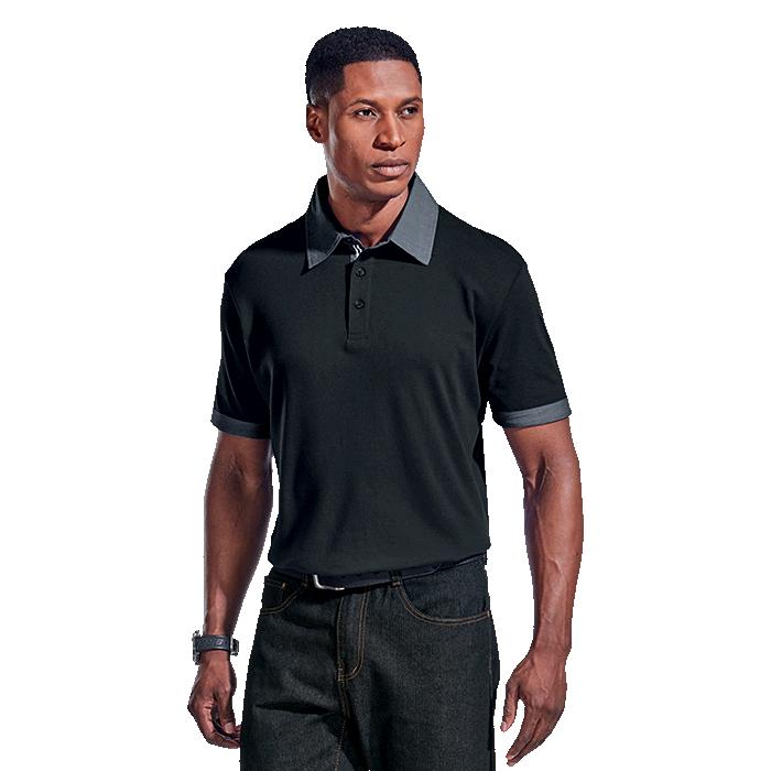 Barron Mens Fusion Golfer - Avail in: Black, Navy or Royal Blue