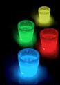Neon Glow Shooter Glass Assorted Colors
