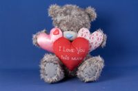 Tatty Teddy 24 Inch 3 Heart Cushions Tatty Teddy 24 Inch 3 Heart Cushions
