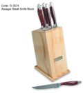 Assagai Steak Knife Block