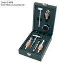 Cork Wine Accessories Set