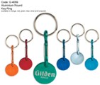 Aluminium Round Key Ring