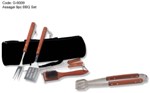 Assagai 9pc BBQ set in Bag