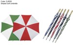 Golf Umbrella Striped