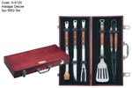 Assagai Deluxe 5pc BBQ Set