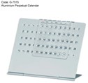 Aluminium Perpetual Calendar