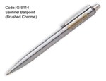 Sheaffer Sentinel Ballpoint Brushed Chrome Sheaffer Sentinel Ballpoint Brushed Chrome