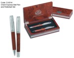 Orient Express Ball Pen and Rollerball Set