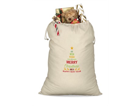 St Nicks Giant Cotton Drawstring Bag