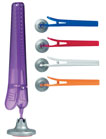 Peg Memo clips in assorted colors