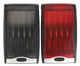 Transparent Mini Screwdriver set inplastic case