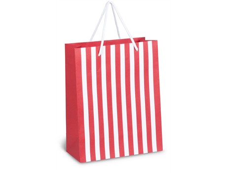 Candy Cane Midi Gift Bag