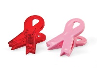 Ribbon of Hope magnet clip holder