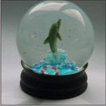 Snowglobe DOLPHIN*