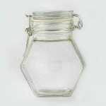 Hexagon Jar Large 310Ml