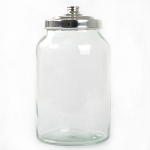 Qpatra Jar & Metal Lid Xlarge