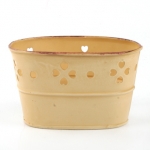 Choc Oval Clover Planter Small15X10X9 Choc Oval Clover Planter Small15X10X9